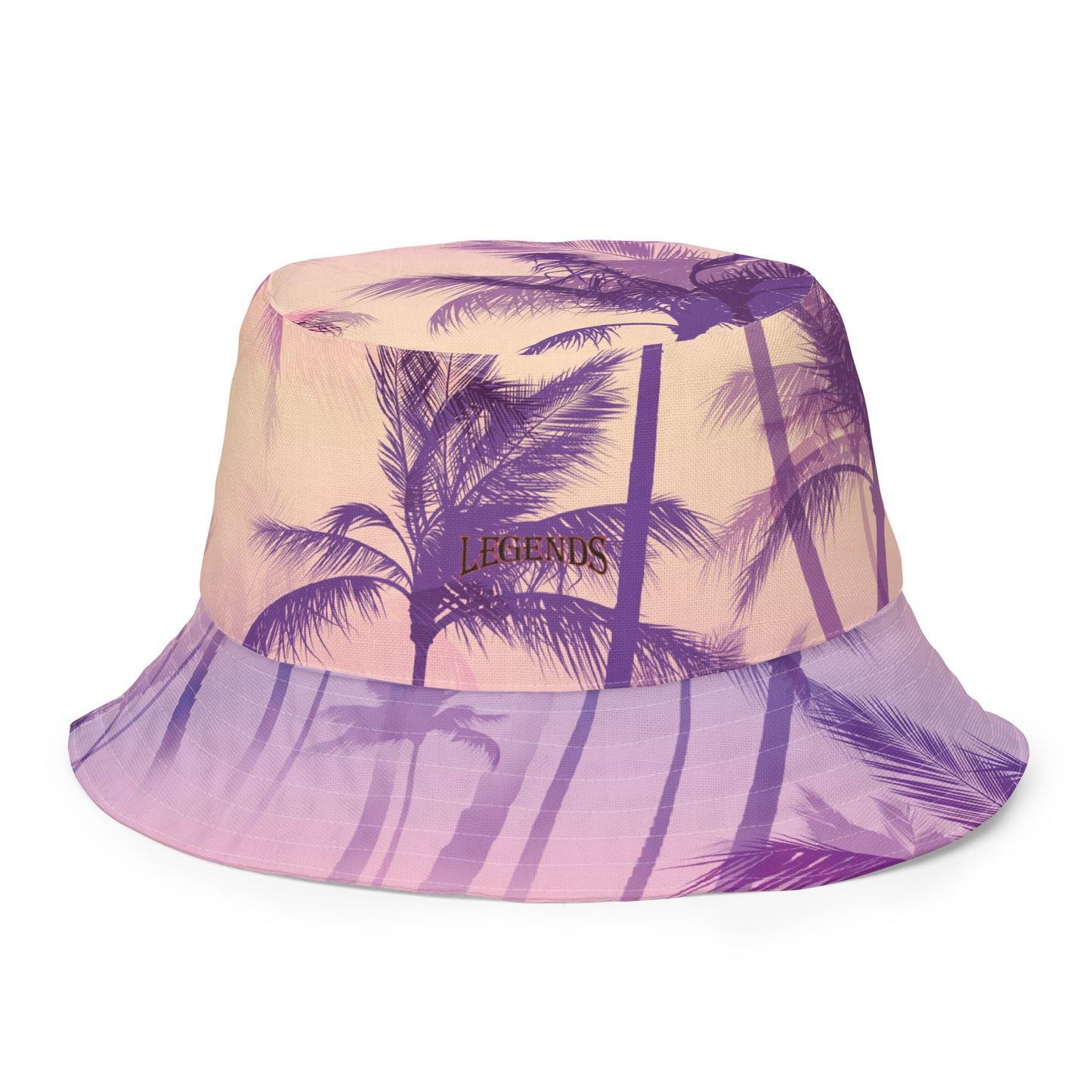 "Purple Skies" Reversible bucket hat