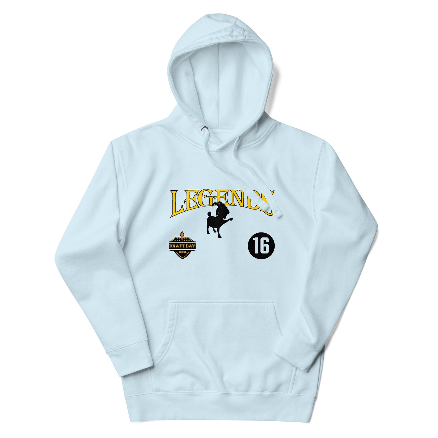 Three Patch Unisex Hoodie