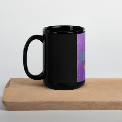 Black Glossy Mug